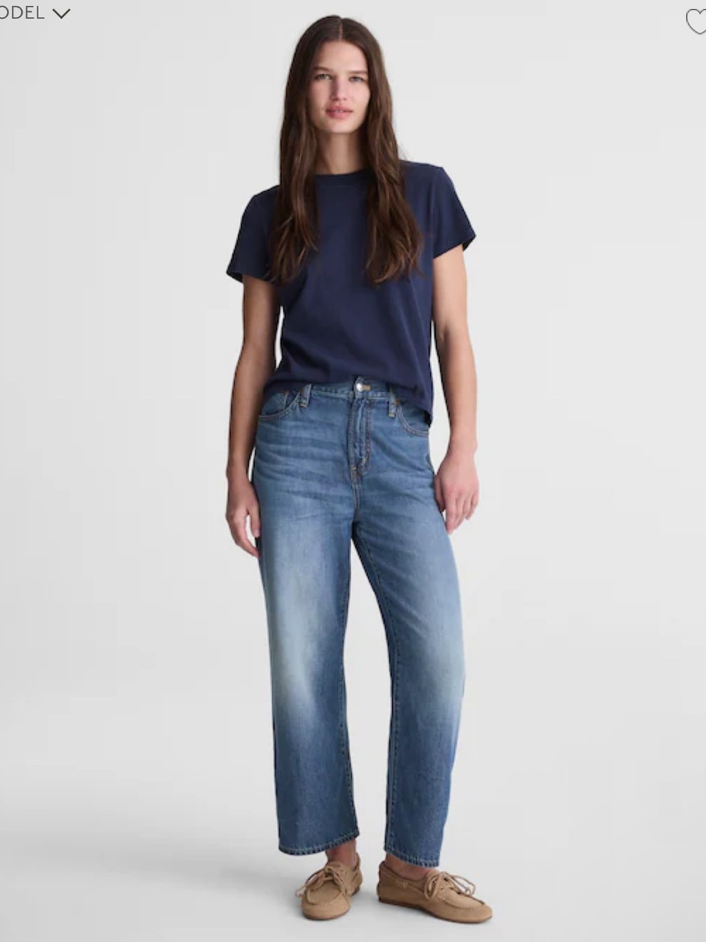 Madewell The Perfect Vintage Wide-Leg Crop Jean in Airy Denim -Solstice WashAiry